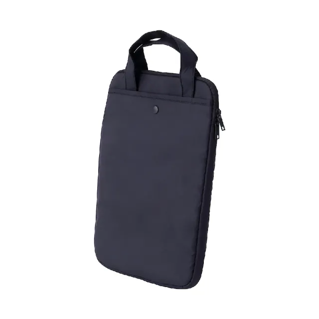 【MUJI 無印良品】降落傘布筆電收納包直式 約34x25cm(黑/粉米/灰)