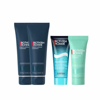 【碧兒泉】官方直營 男仕 極量深層潔面霜 125mlx2(BIOTHERM男性保養)