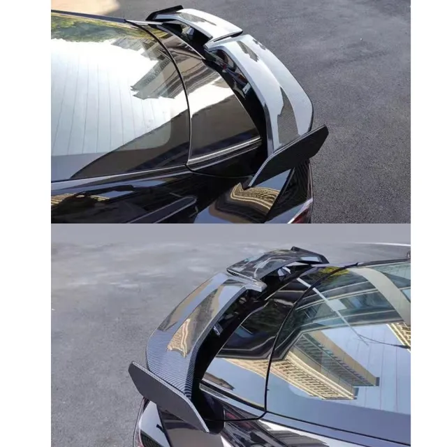 【bebehome】車用戰鬥風通用免打孔尾翼(車用 尾翼)