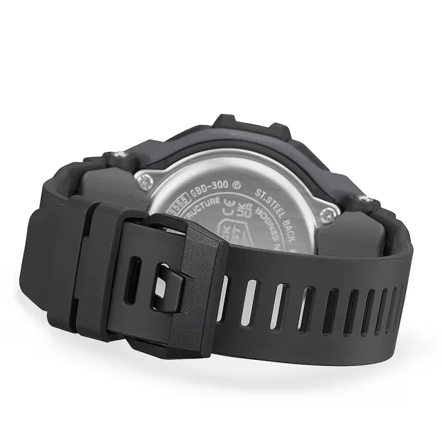 【CASIO 卡西歐】G-SHOCK G-SQUAD 訓練計畫 GPS多功能運動藍芽手錶 送禮 禮物 推薦(GBD-300-1)
