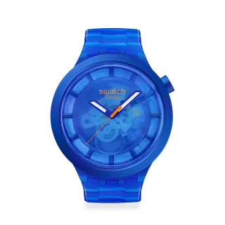 【SWATCH】NAVY JOY 大錶面手錶/男錶/女錶/瑞士製造 SB05N116(47mm)