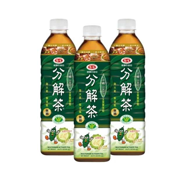 【愛之味】健康油切分解茶590mlx2箱(共48入/山苦瓜)_週期購