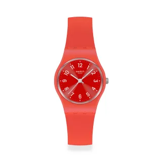 【SWATCH】NOTES OF CORAL 經典手錶/女錶/瑞士製造 LP165(25mm)