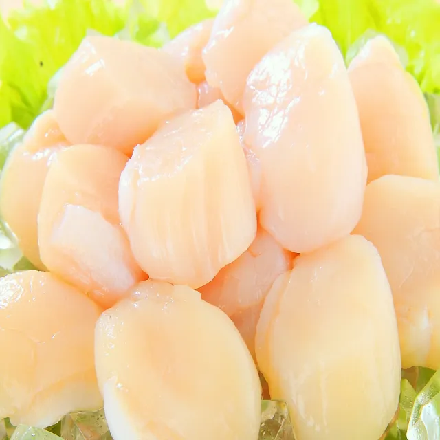 【華得水產】日本生食級干貝2包組(500G/約18-25粒/包)