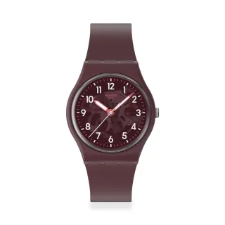 【SWATCH】THRU THE CROWN GLASS 經典手錶/男錶/女錶/瑞士製造 SO28R115(34mm)