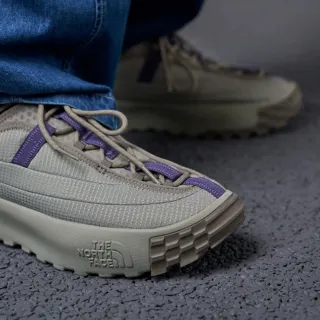 【The North Face 官方旗艦】北面男款灰色舒適透氣抓地耐磨運動鞋｜8A935II