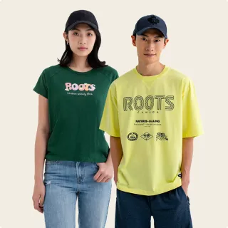 【Roots】男女款-精選Roots 海狸圖案LOGO短T(多款可選)