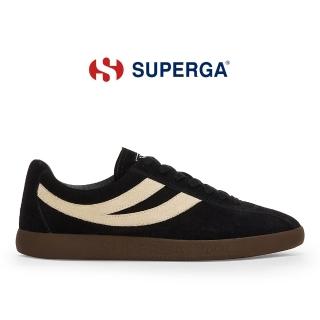 【SUPERGA】復古鞋 男鞋 休閒鞋 麂皮 1960 工藝系列 CAPRI 黑 S71474W-AOX
