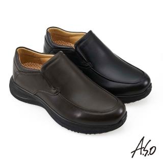 【A.S.O 阿瘦集團】A.S.O 活氧氣墊系列-直套紳士鞋(男鞋 2色任選)