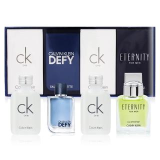 【CALVIN KLEIN】CK 男性/男生小香禮盒CK one 10mlX2+永恆10ml+無畏之心5mlEDT