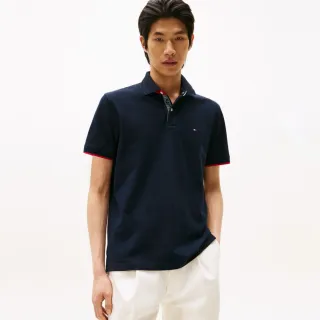 【TOMMY HILFIGER】官方旗艦館 Kemp 短袖 Polo 衫_藍色