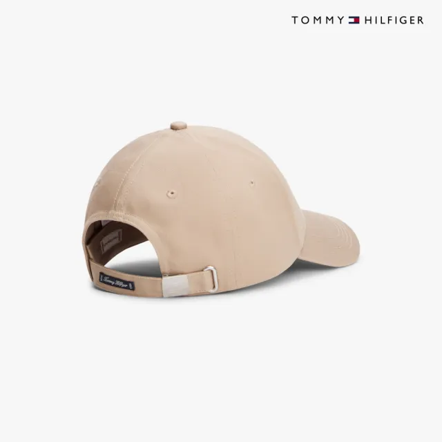【TOMMY HILFIGER】官方旗艦館 基本款旗幟棒球帽_裸色