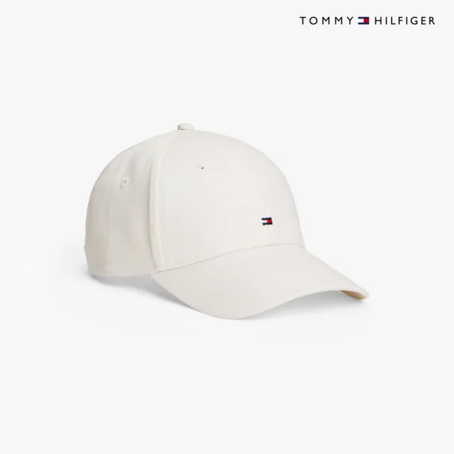 【TOMMY HILFIGER】官方旗艦館 旗幟標誌六片式棒球帽_裸色