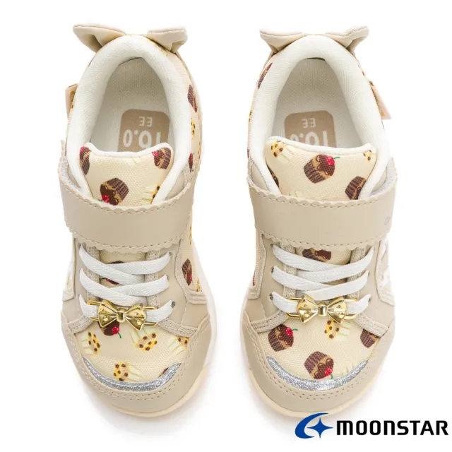 【MOONSTAR 月星】赤子心兔耳朵款-中小童段(CRC23878卡其)