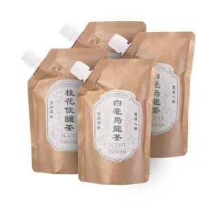 【hoi!LAB】任選4件超值組台灣茶香氛精油擴香補充包300ml(多款味道可選)
