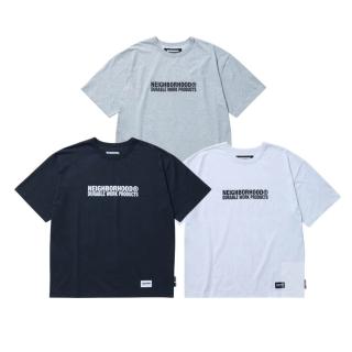 【NEIGHBORHOOD】Sheltech Crewneck Ss 灰/黑/白 圓領 Logo短袖 涼爽 輕盈 251BWNH-CSM02