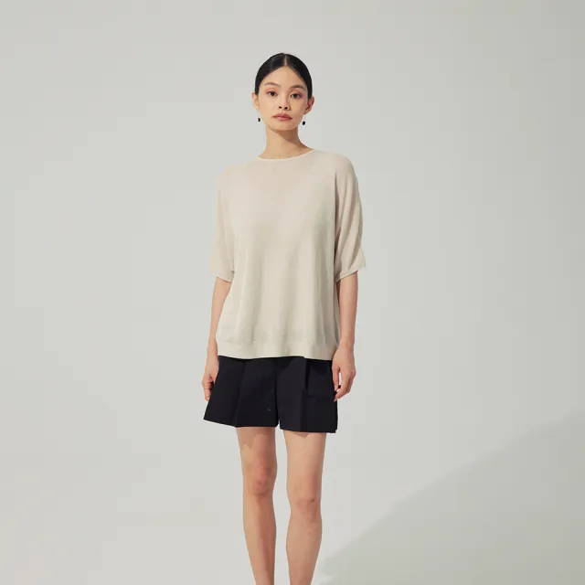 【giordano ladies】25ss_前幅打摺短褲(02405003)