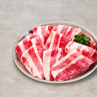 【王品集團】王品嚴選美國牛五花燒烤片(160g/盒)