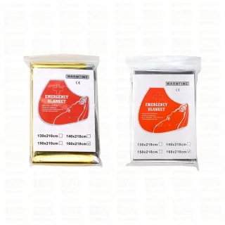 【同闆購物】野外求生必備☆☆求生毯 雙面銀 救援毯 緊急救生毯 保溫毯 地震救援毯(求生毯 急救毯 鋁箔毯)