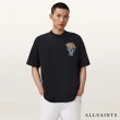 【ALLSAINTS】TRANCE 寬鬆厚實手繪插畫短袖T恤 M022PD(寬鬆版型)