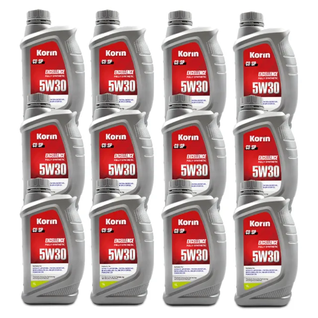 【Korin】Excellence 5W30 C3/SP全合成機油12入/箱