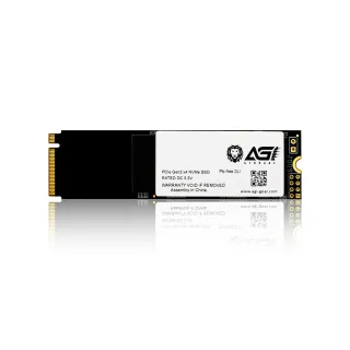 【AGI】AI298 512GB M.2 PCIe Gen3 SSD 固態硬碟(讀寫3000/1400MBs)