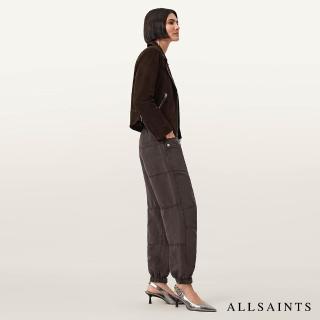 【ALLSAINTS】VAL 亞麻高腰軍裝長褲 W001TD(舒適版型)