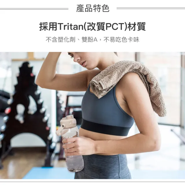 【LocknLock 樂扣樂扣】官方直營 手提彈蓋流線水壺 1000ml(二色任選)