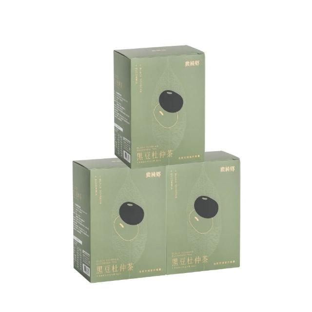 【農純鄉】黑豆杜仲茶X3盒(100mlx8入/盒)