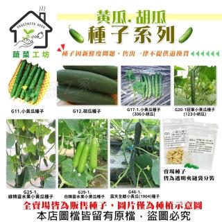 【蔬菜工坊】黃瓜、胡瓜種子系列-各包裝數量詳見內文及圖片說明-(全雌小黃瓜 水果小黃瓜 夏福胡瓜 大黃瓜)