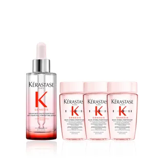 【KERASTASE 巴黎卡詩】粉漾芯生頭皮調理精華90ml(頭皮精華/頭皮保養/蓬鬆/養髮)