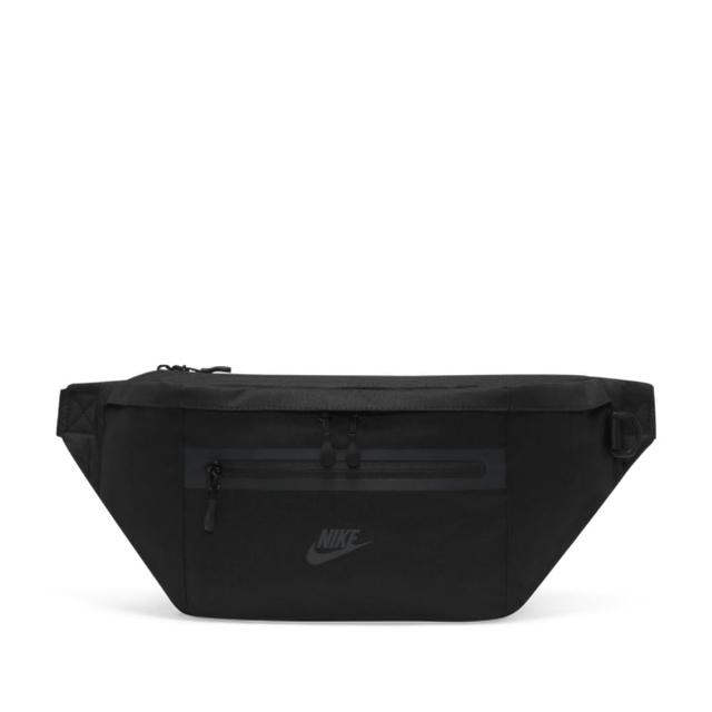 【NIKE 耐吉】斜背包 腰包 男 女 NK ELMNTL PRM WAISTPACK 黑(DN2556010)