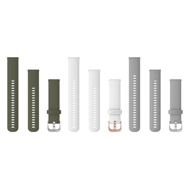 【GARMIN】Quick Release 20mm vivomove 3 矽膠錶帶