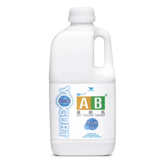 【統一】AB優酪乳無加糖優酪乳1830mlx3入/組
