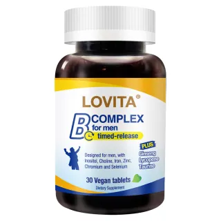 【LOVITA愛維他】男性新型緩釋養生活力B群*1瓶(30錠)