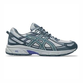 【asics 亞瑟士】Gel-venture 6 男女 運動休閒鞋 舒適 灰 藍綠(1203A438-029)