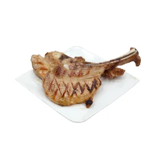 【優鮮配】戰斧小豬排7包(300g/包/約2-4支)