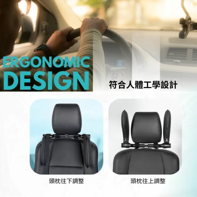 【YODA】增高墊兒童汽車座椅(專用頭枕)
