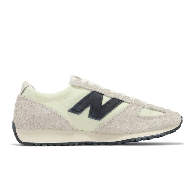 【NEW BALANCE】休閒鞋 471 男鞋 女鞋 米 黑 麂皮 復古 NB 紐巴倫(U471AM-D)