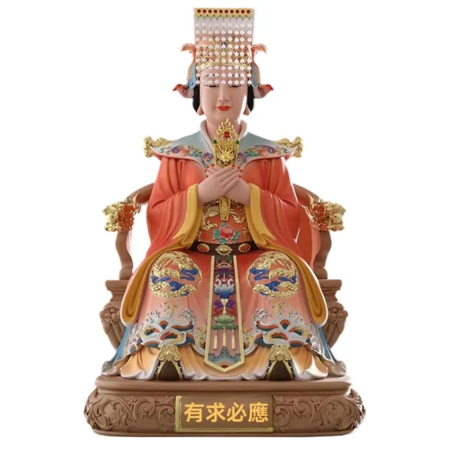 超微米】媽祖像媽祖娘娘神像湄洲島天上聖母天後雕像海神家用客廳供奉