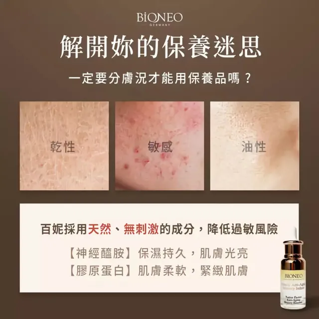 【Bioneo 德國百妮】原生美麗逆時抗老凝精(40mlx2)