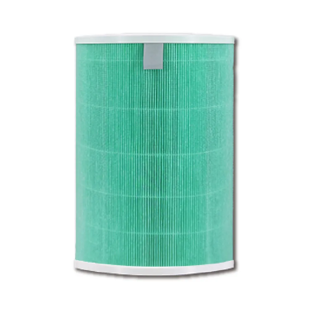 【RENZA】適用 Xiaomi 小米 空氣淨化器4代 小米4 AC-M16-SC 空氣清淨機(HEPA+活性碳 濾網 濾芯 含RFID晶片)