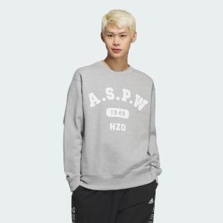【adidas 愛迪達】長袖上衣 大學T 男 JG8537