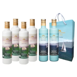 【巴狄尼絲莊園】Picual 單一品種特級初榨橄欖油500mlx4入組+ 頂級初榨橄欖油500mlx2入中秋禮盒組