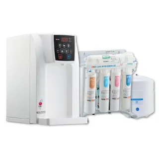 【東龍】TE-520冷熱桌上型飲水機組（搭TE-7211KN 50G RO逆滲透淨水器）(飲水設備)