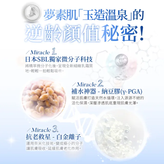 【夢素肌】玉造亮白保濕乳30g(2入)