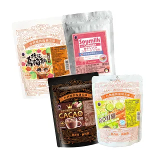 【王媽媽推薦】中元普渡沖泡飲12件組(高脂可可粉3包+NIPPI豆漿3包+冬瓜檸檬奇亞籽露3包+桂花烏梅飲3包)