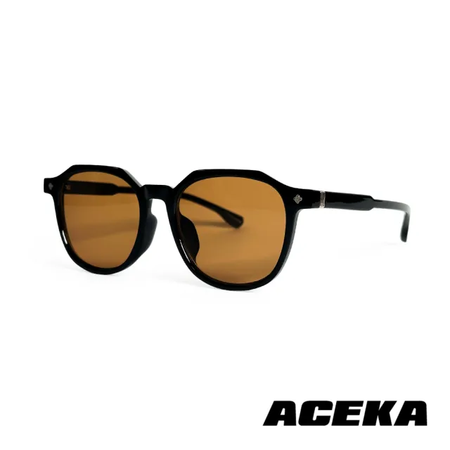 【ACEKA】台灣製墨鏡韓潮琥珀橙時尚太陽眼鏡-MODERN 時尚系列(時尚 韓風 百搭 抗UV400 墨鏡)