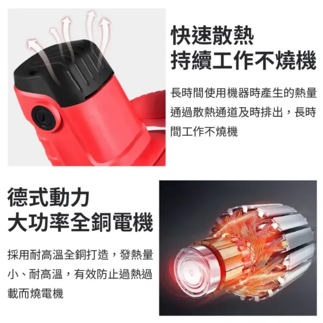 【森森機具】110V 工業水泥攪拌機 交換禮物(6檔調速 大功率 輕量款)