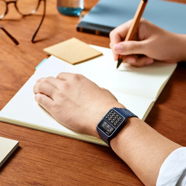 【CASIO 卡西歐】經典款鬧鈴計算機電子錶-5款可選(CA-53WF系列)